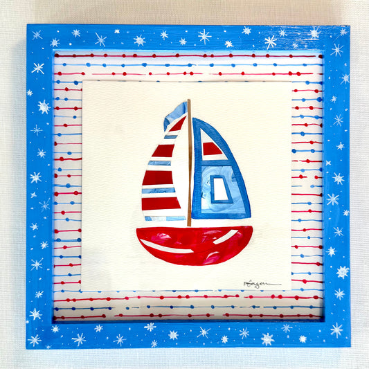 SAILIN’ RED, WHITE AND BLUE  #1